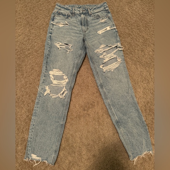 American Eagle Outfitters Denim - American Eagle Outfitters Light Blue Denim